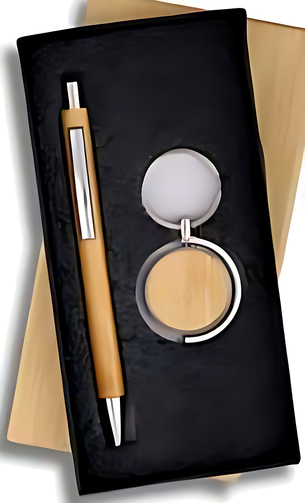 Pen & Keychain Gift Set – 212 Wood Pen & Keychain Gift Set – 212 Wood – corporate gift