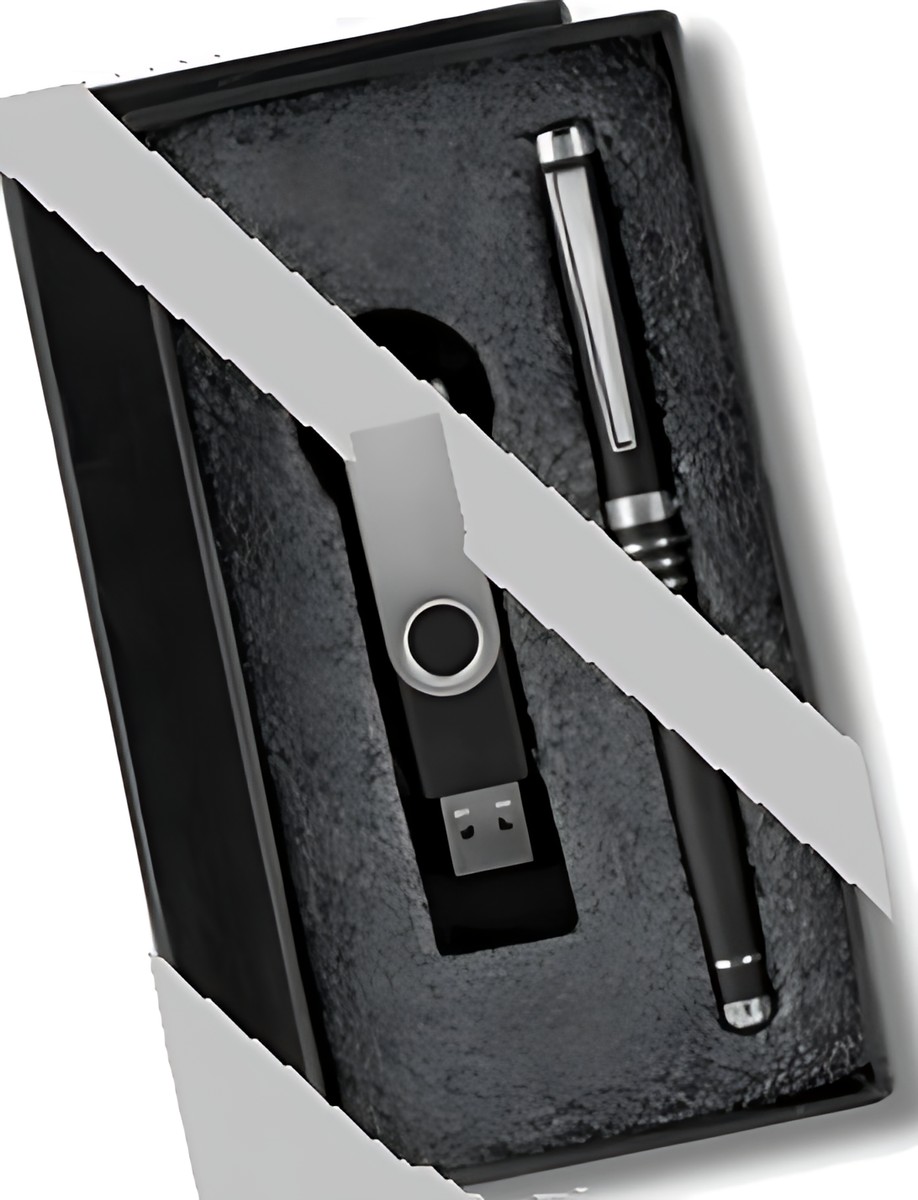 Pen & Pendrive 32GB Gift Set – 217 Black – corporate gift