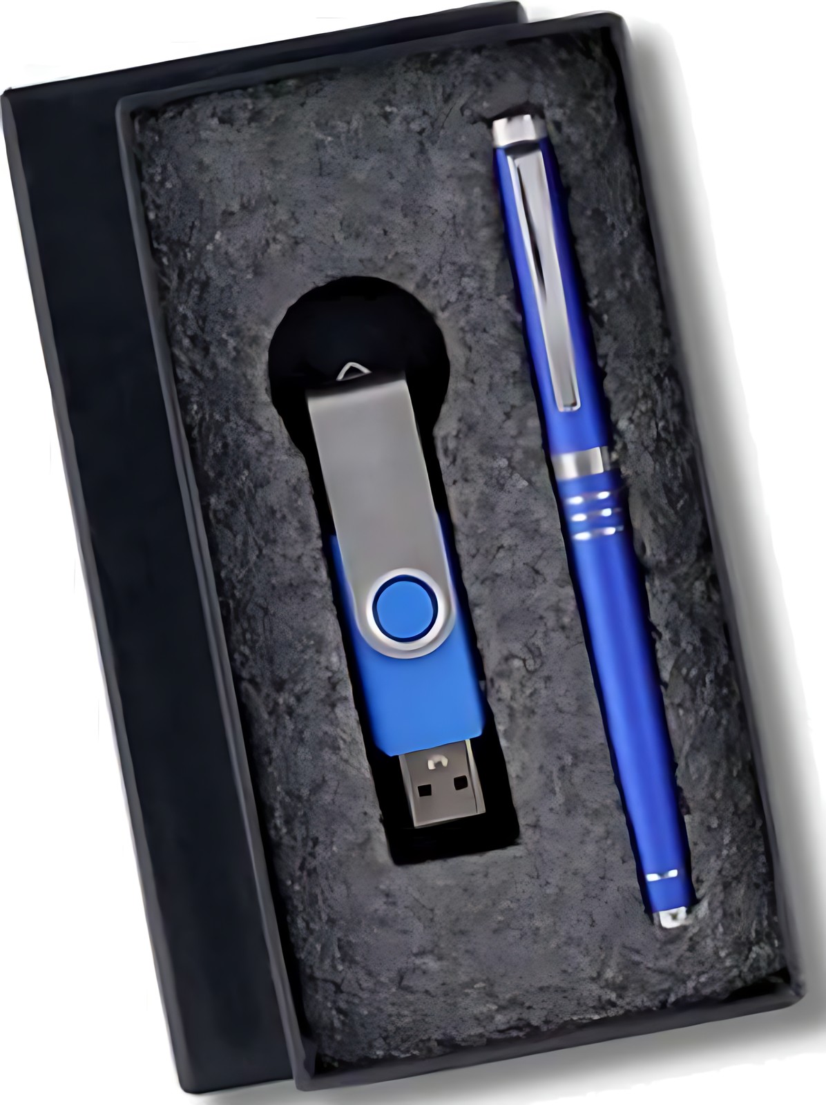 Pen & Pendrive 32GB Gift Set – 217 Blue – corporate gift