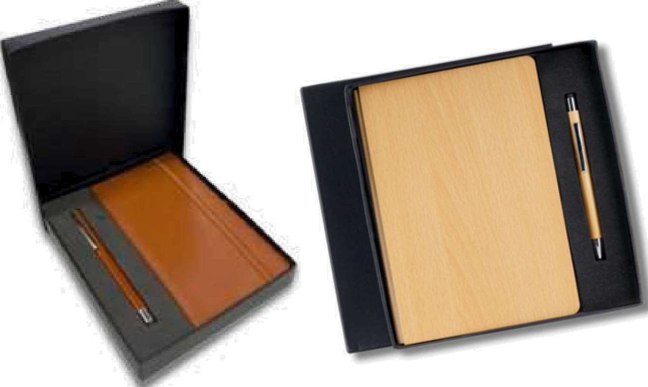 PP - 219 Brown Pen & Diary Pen & Diary RS 200/ Gift Set – 220 Wood – corporate gift