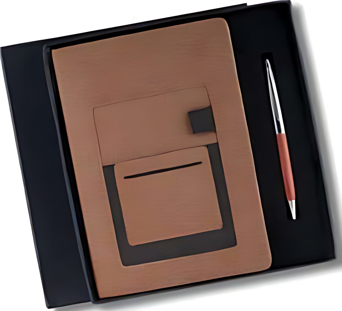 Pen & Diary Gift Set – 221 Brown – corporate gift