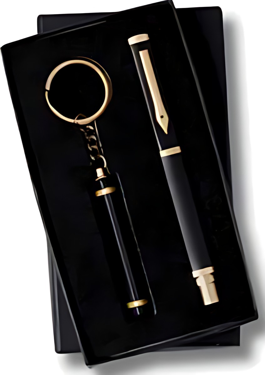 Pen & Keychain Gift Set – Unique Matt GP – corporate gift