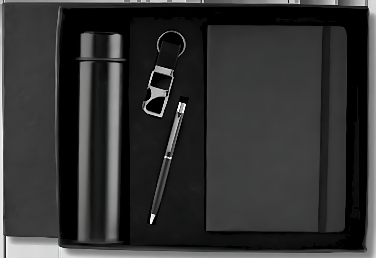 Diary Gift Set – 404 Black – corporate gift