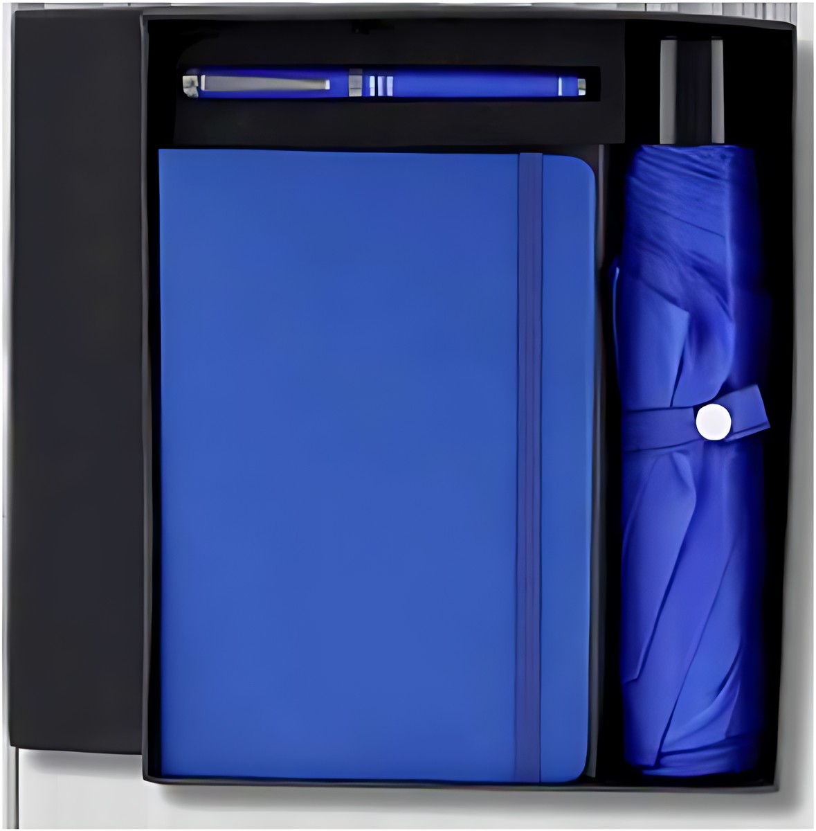 Pen, Umbrella & Diary Gift Set – 314 Blue – corporate gift