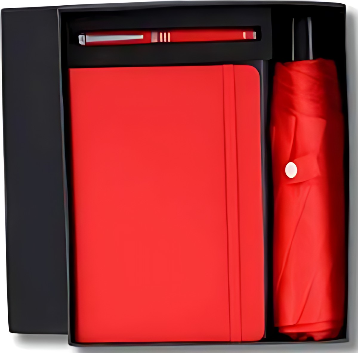 Pen, Umbrella & Diary Gift Set – 314 Red Pen, Umbrella & Diary Gift Set – 314 Red – corporate gift