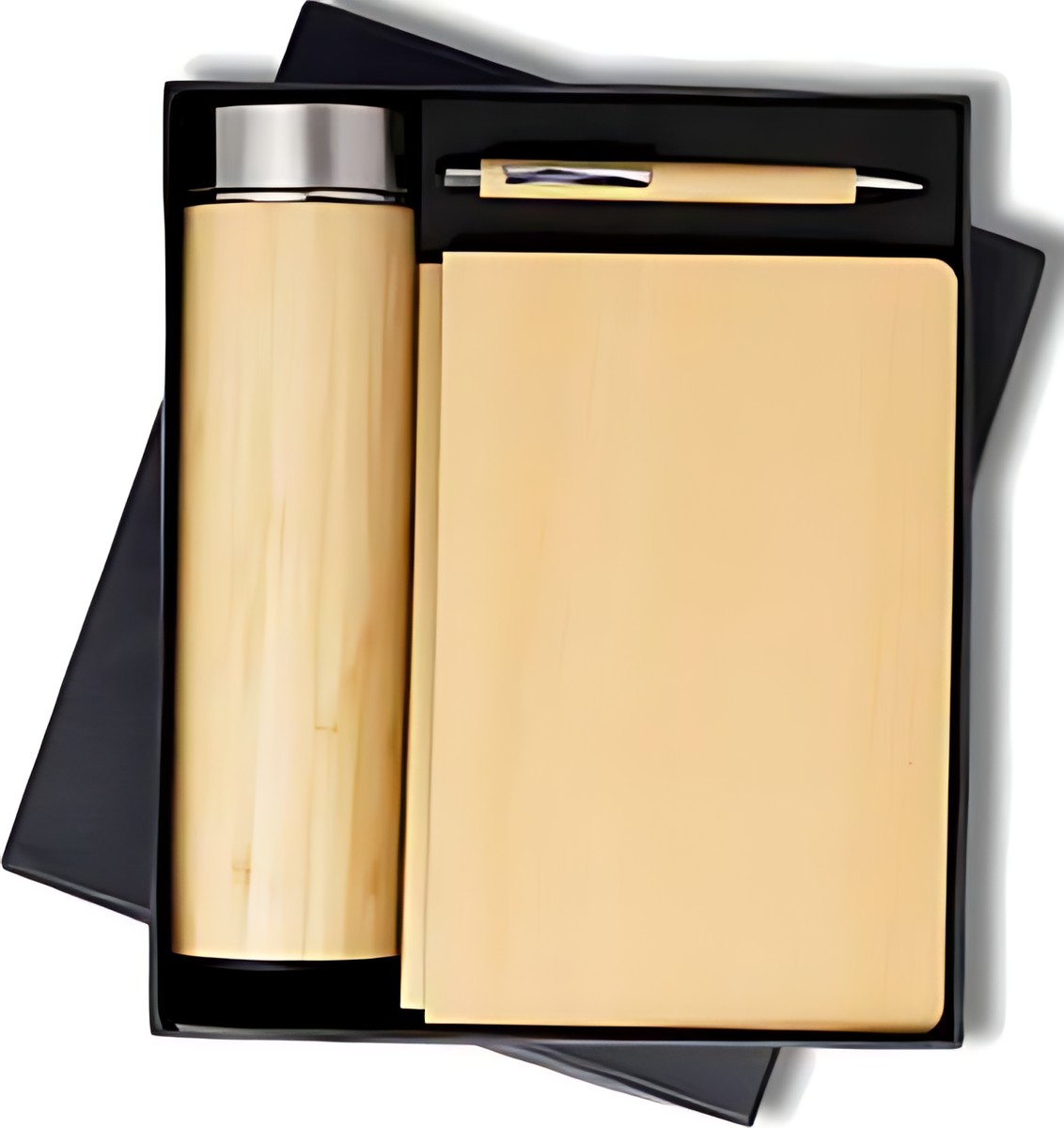 Pen, Diary & Bottle Gift Set – 3O9WOOD – corporate gift