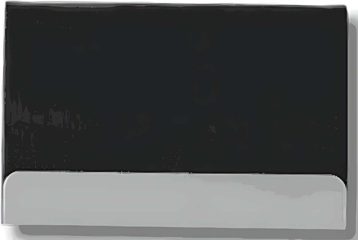 Long Plate Black Card Case – corporate gift